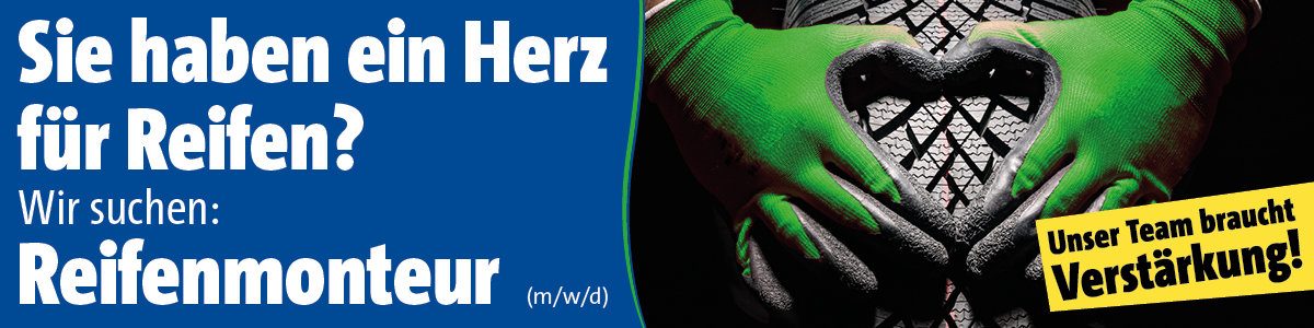 Reifenmonteur (m/w/d) gesucht